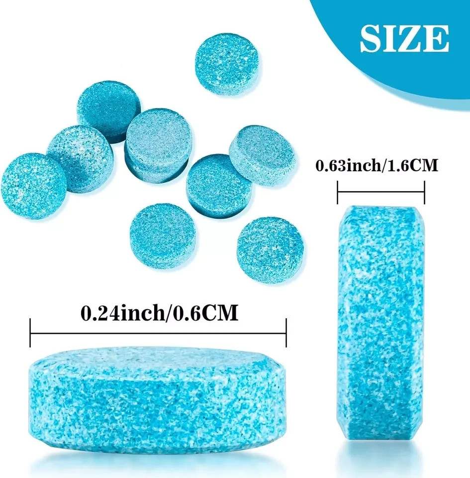 Car Windshield Washer Tablets, Washer Fluid Tablets Glass Cleaner, 100 Pcs…