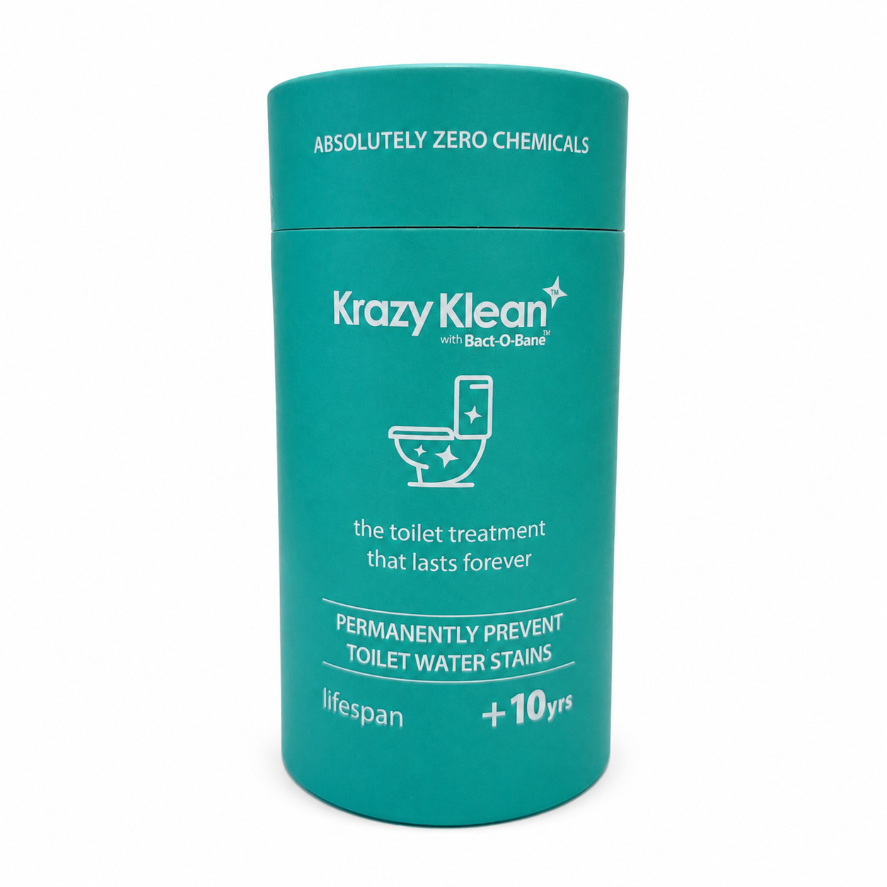 Krazy Klean with Bact O Bane Toilet Tank Cleaner 10 Year Stain Treatment Sealed