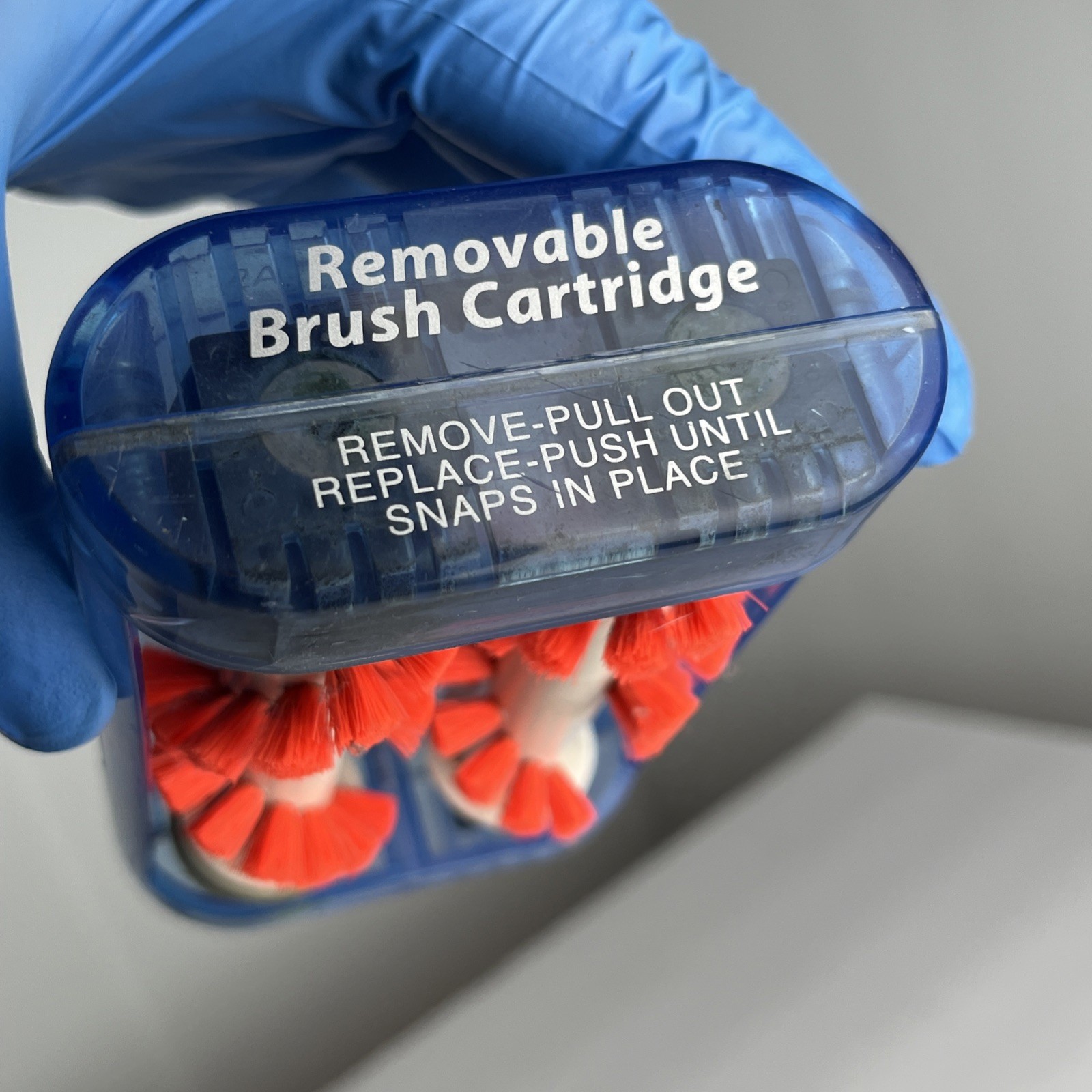 Bissell 1716 Brushroll, Removable Brush Cartridge 1716 Red Bristles OEM Genuine