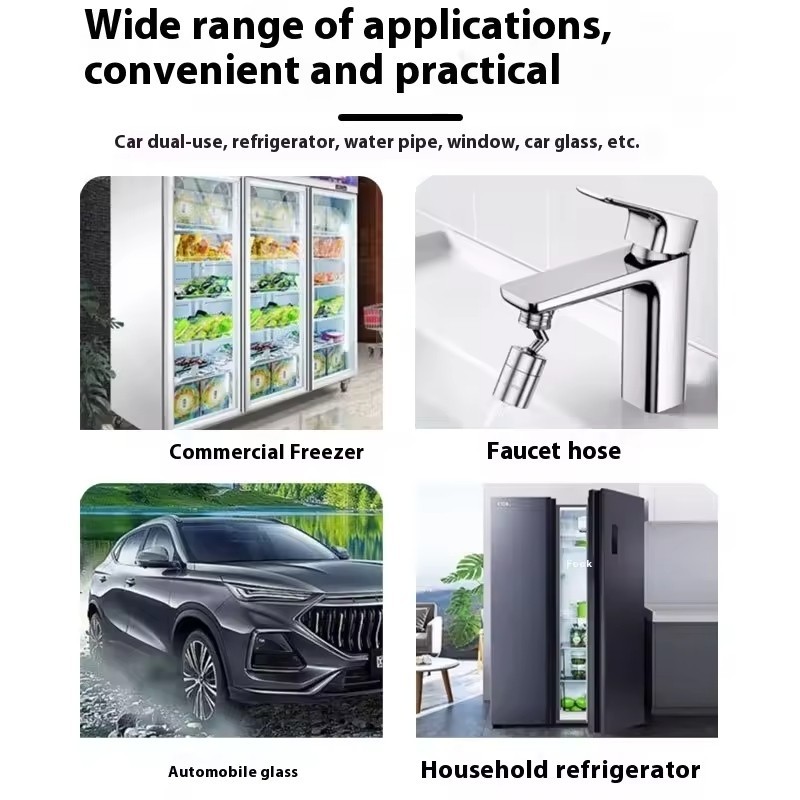 Freezer Defroster Spray 120ml De-Icer Fast Melt Refrigerator Car Windshield Lock