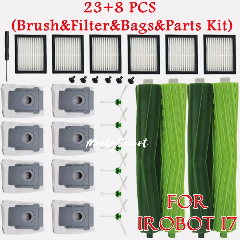 Replacement Parts For iRobot Roomba i and e Series i3 i4 i6 i7 i8/Plus e5 e6 e7
