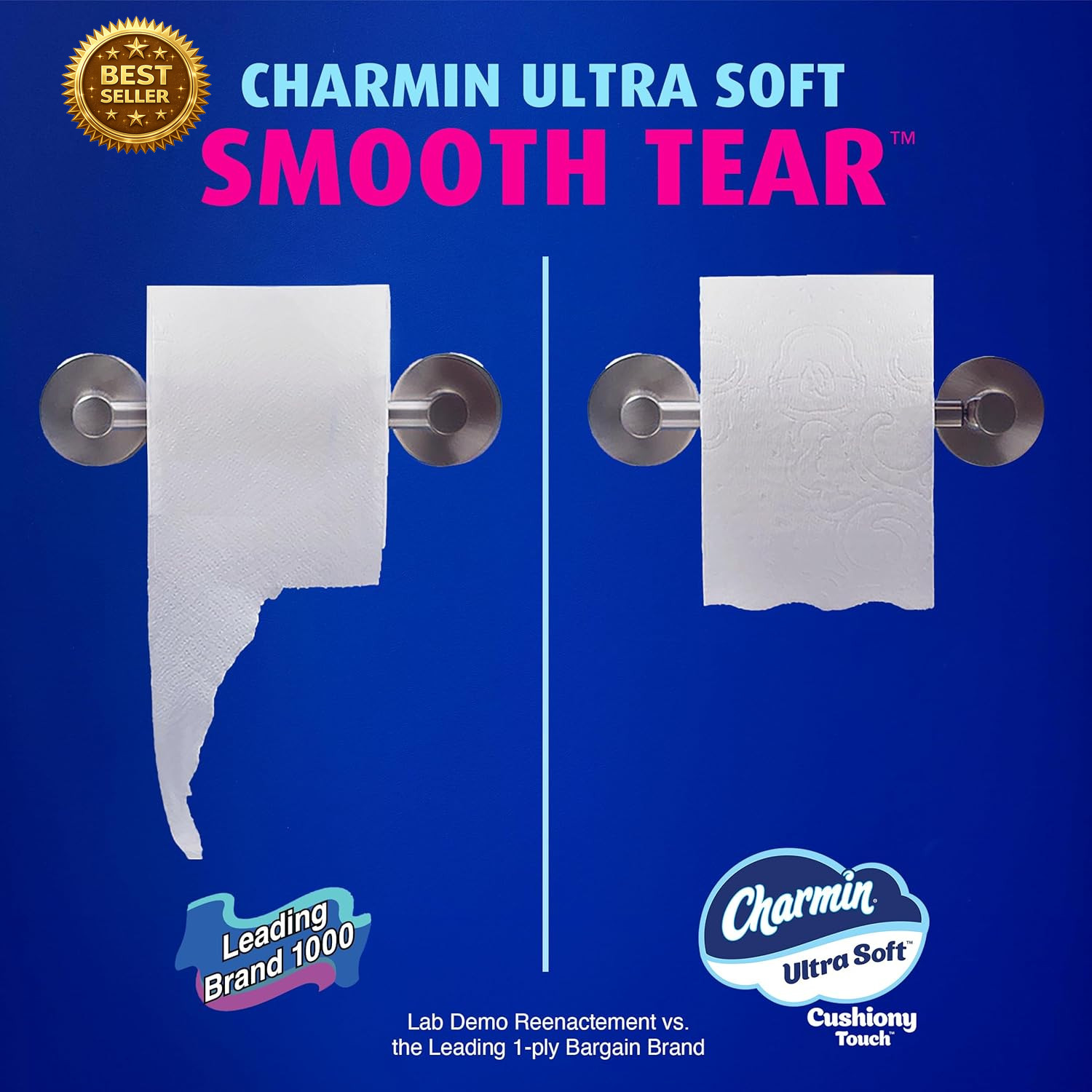 Toilet Paper 24 Family Mega Rolls 123 Regular Rolls Ultra Soft White