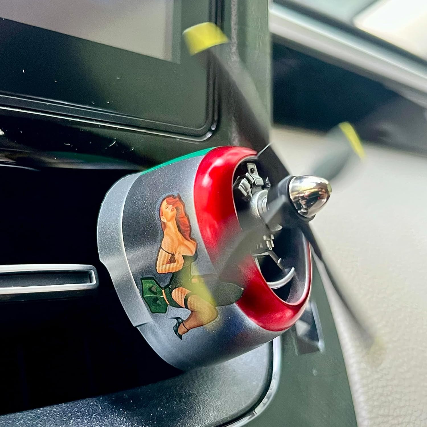 Varga Girl P-47 Air Freshener – Vintage Pin-Up Vent Clip & Car Accessories for M