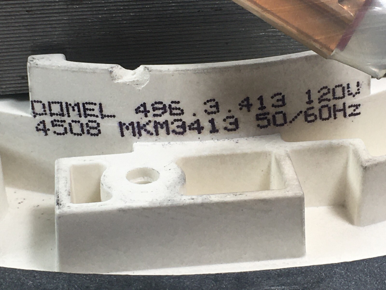 Sebo Air Belt C3.1 MAIN MOTOR 120V 50/60Hz Genuine OEM Part # MKM3413