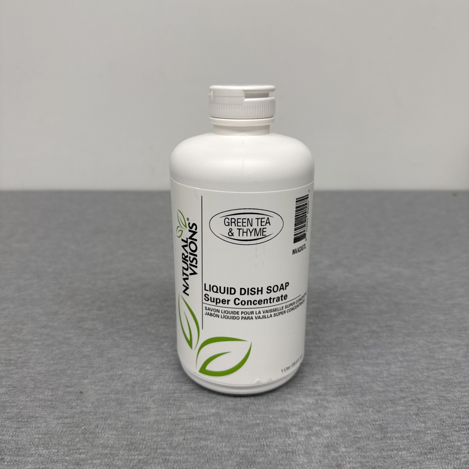Natural Visions Liquid Dish Soap Super Concentrate (Green Tea/Thyme) 33.8 fl oz