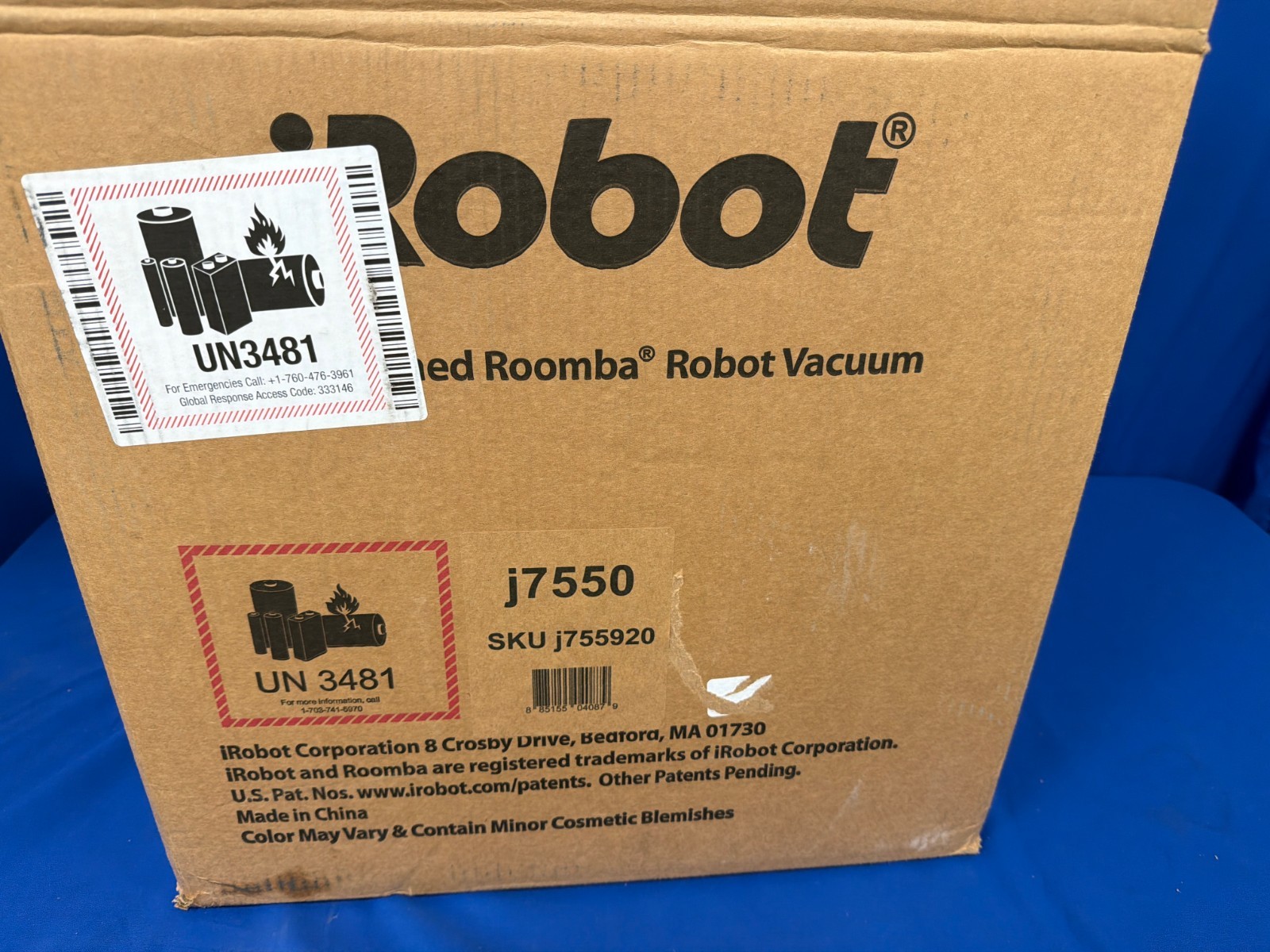 iRobot Roomba j7+ Self-Emptying Vacuum Cleaning Robot-j7+7550