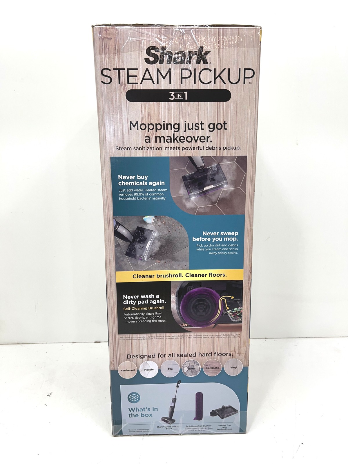 Shark Steam Pick Up SD201 3 in 1 Corded Steam Mop New