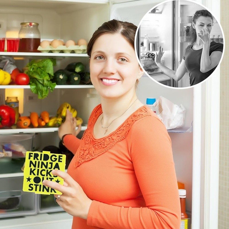 Fridge Deodorizer Activated Carbon Odor Eliminator Freshness Absorber 3 Months