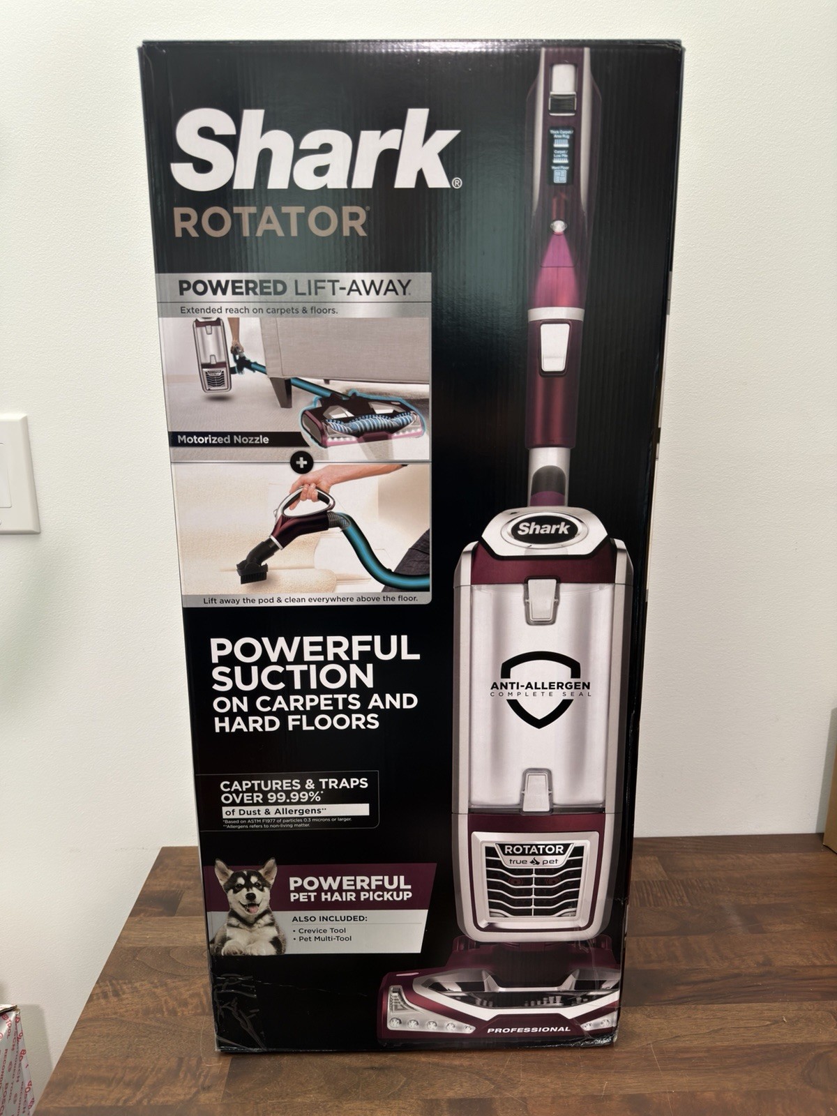 Shark NV752 Rotator Powered Lift-Away TruePet Upright Vacuum – NEW – SHIPS TODAY