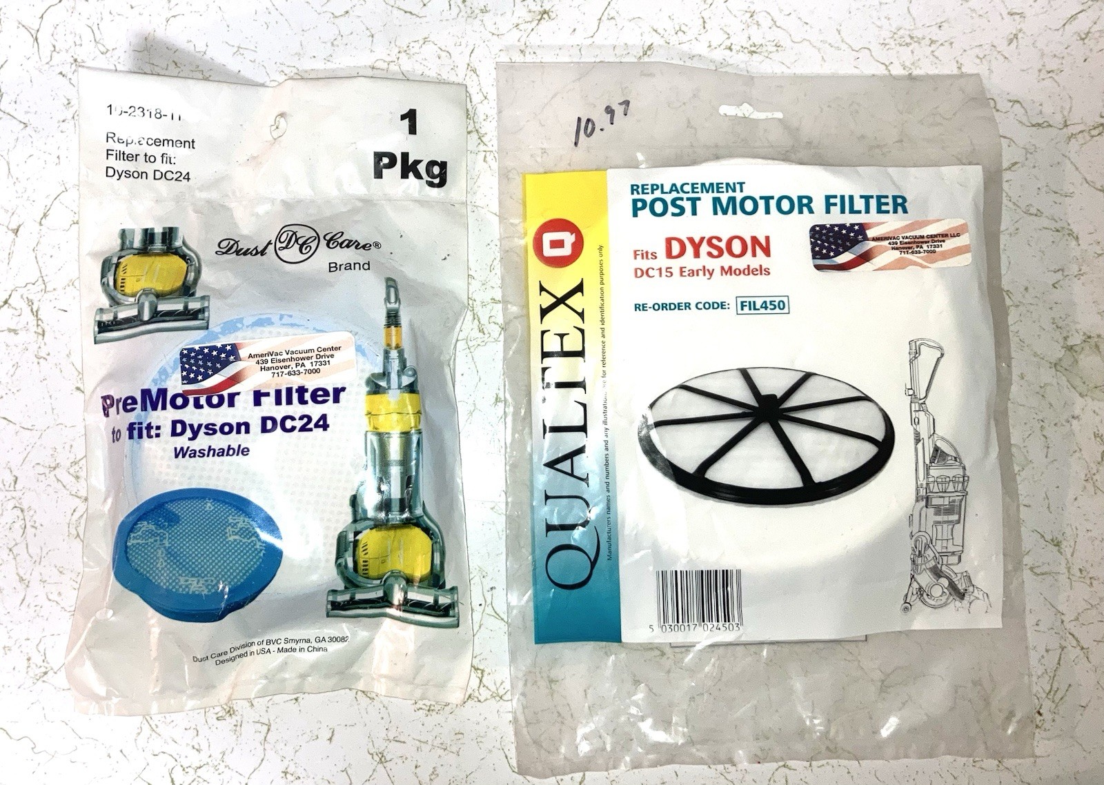MaximalPower Pre-Filter for DYSON DC24 And DC15 Vacuum Washable #919777-02
