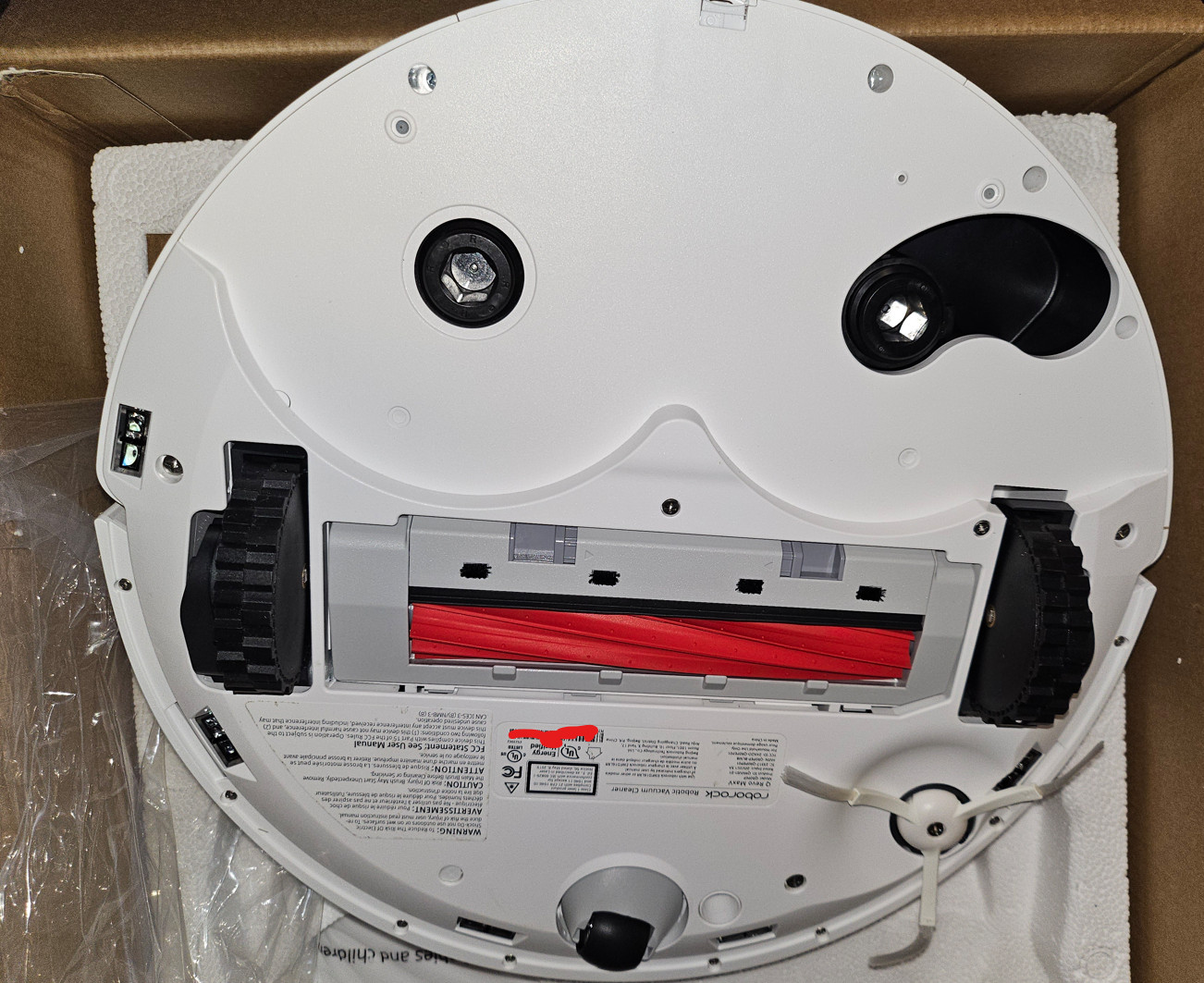 Roborock Qrevo MaxV Vacuum Cleaner FlexiArm Edge Mop,Warm Air Drying