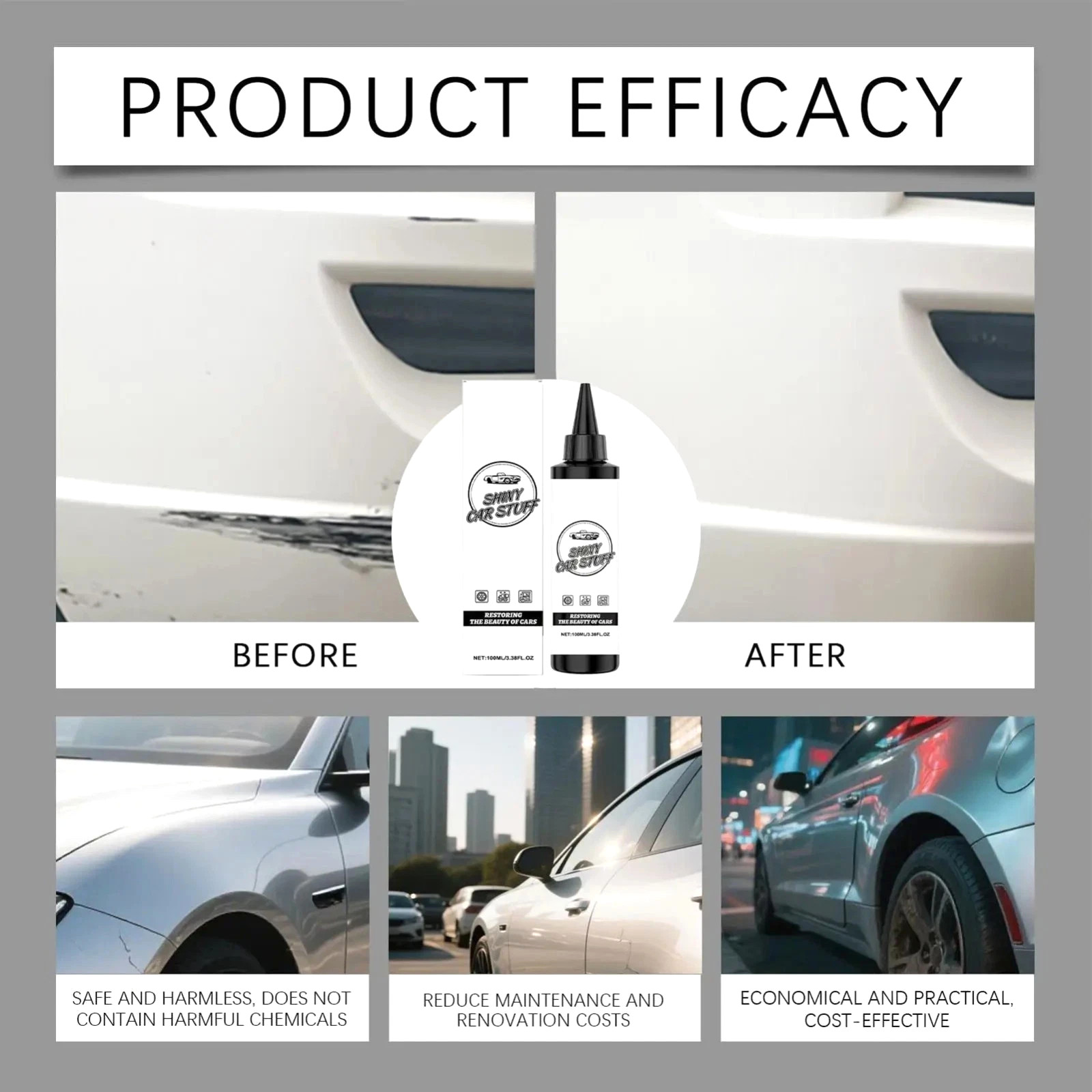 100ml Coating Agent for Automotive Waterproof UV Resistant Dustproof Long