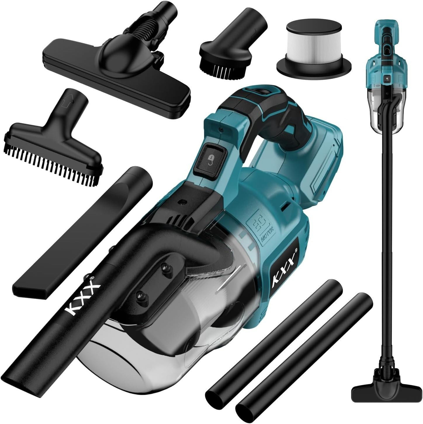 Cordless Vacuum for makita 18V Battery, Handheld Electric Power Vacuum Cleaner