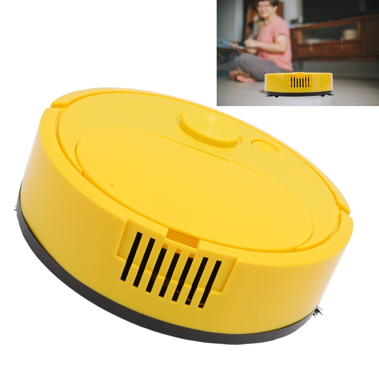Smart Robot Vacuum Cleaner Multifunctional USB Charging Mini For Wooden Floor