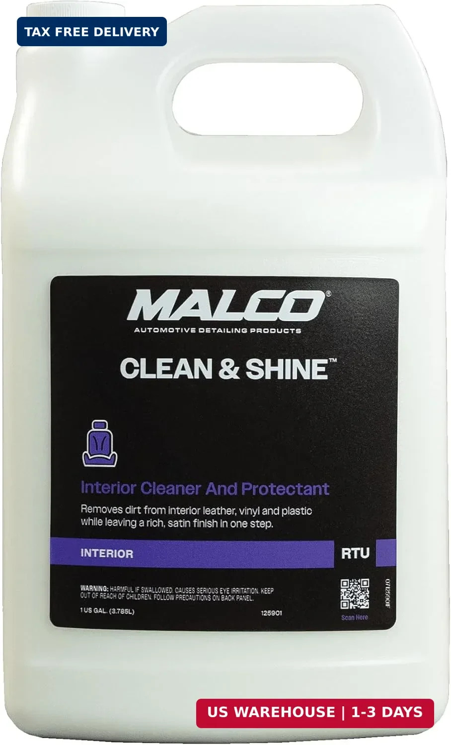 Malco Clean and Shine Interior Car Cleaner and Dressing – Best Interior Car Care