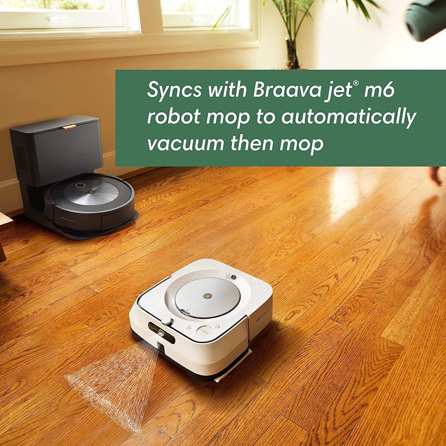 iRobot Roomba j7+ Self-Emptying Vacuum Cleaning Robot