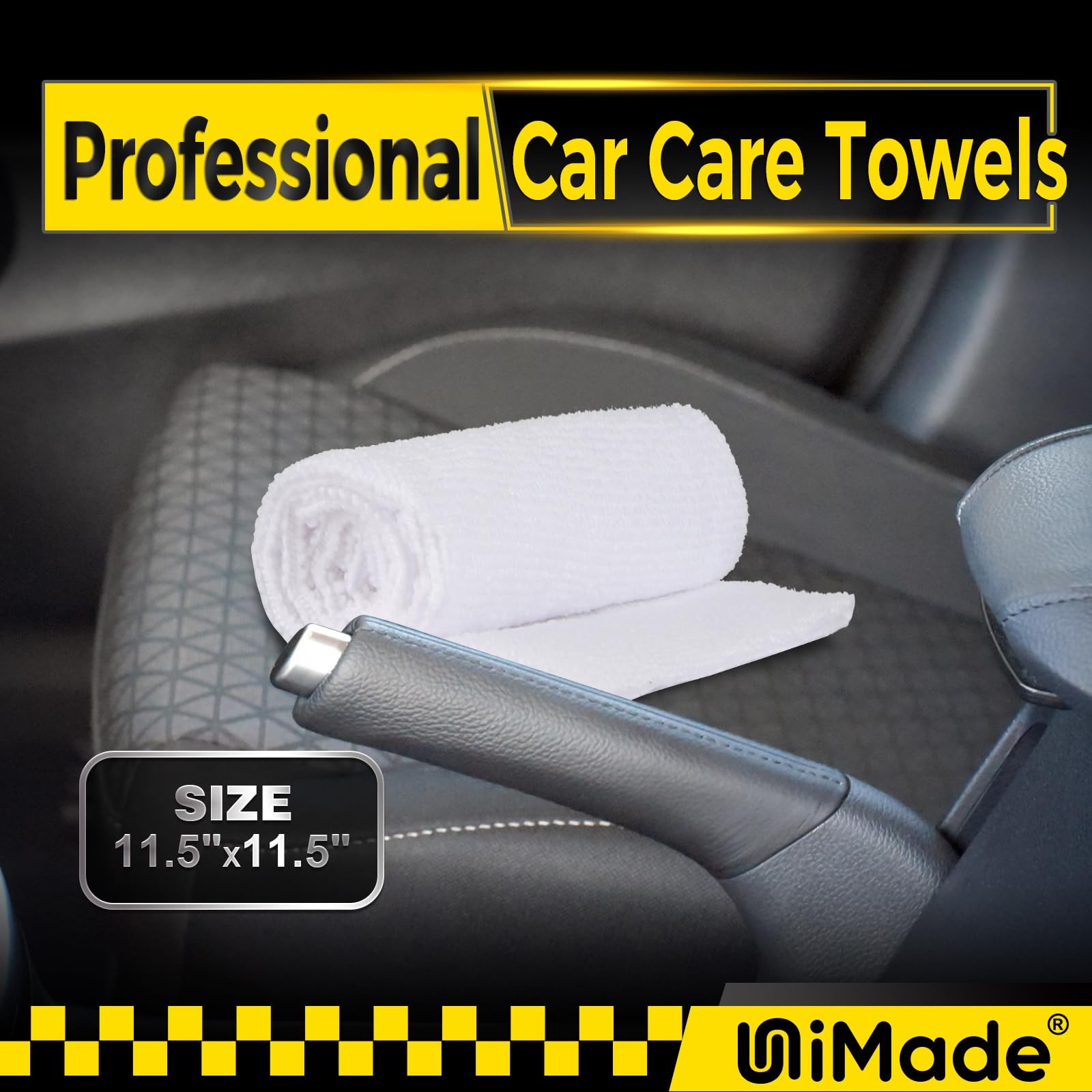 Microfiber Cleaning Cloth, 24 Pack Soft Towel for Cars Bulk Shop Towels