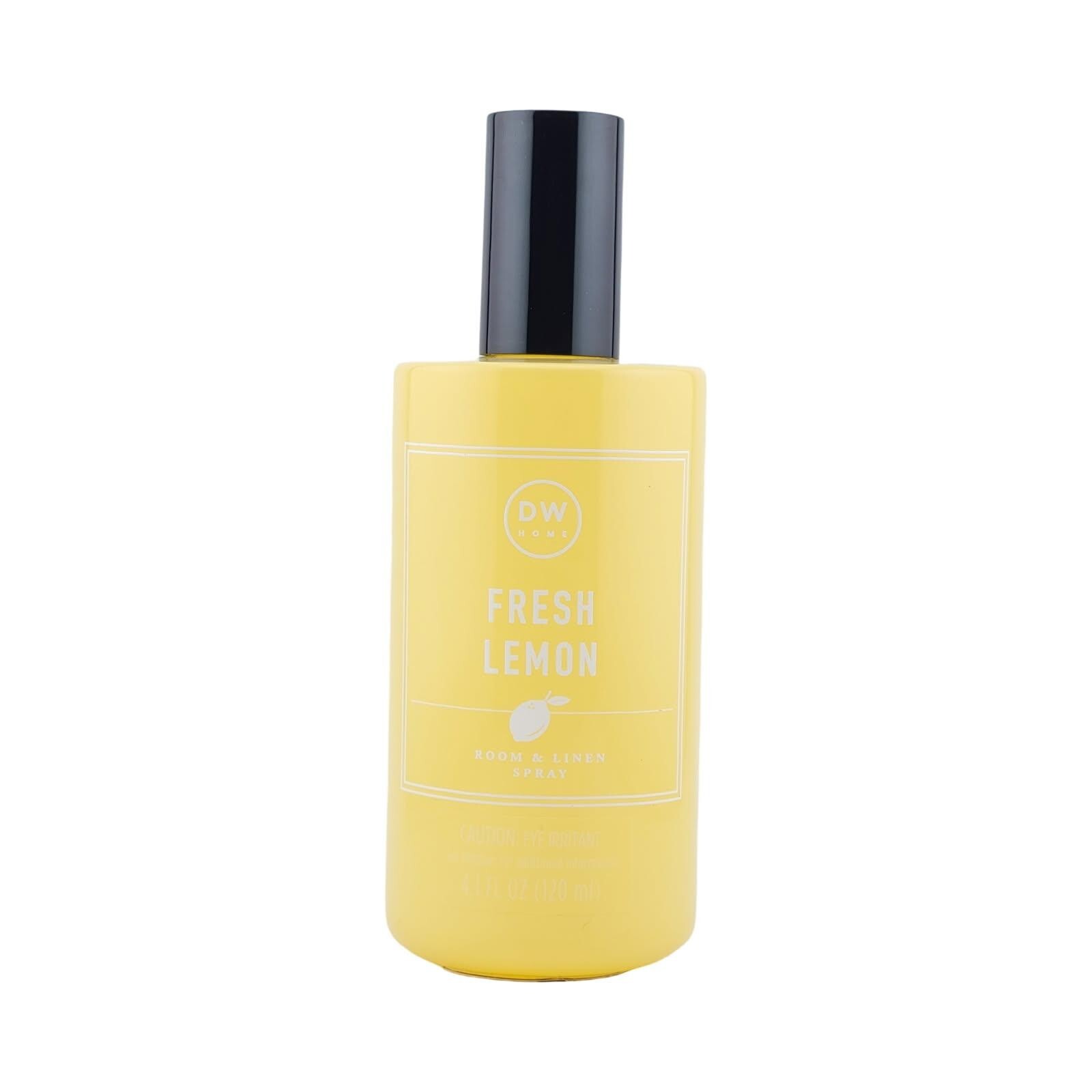 DW Home Fresh Lemon Room & Linen Spray 4.1 fl oz New Fast Shipping