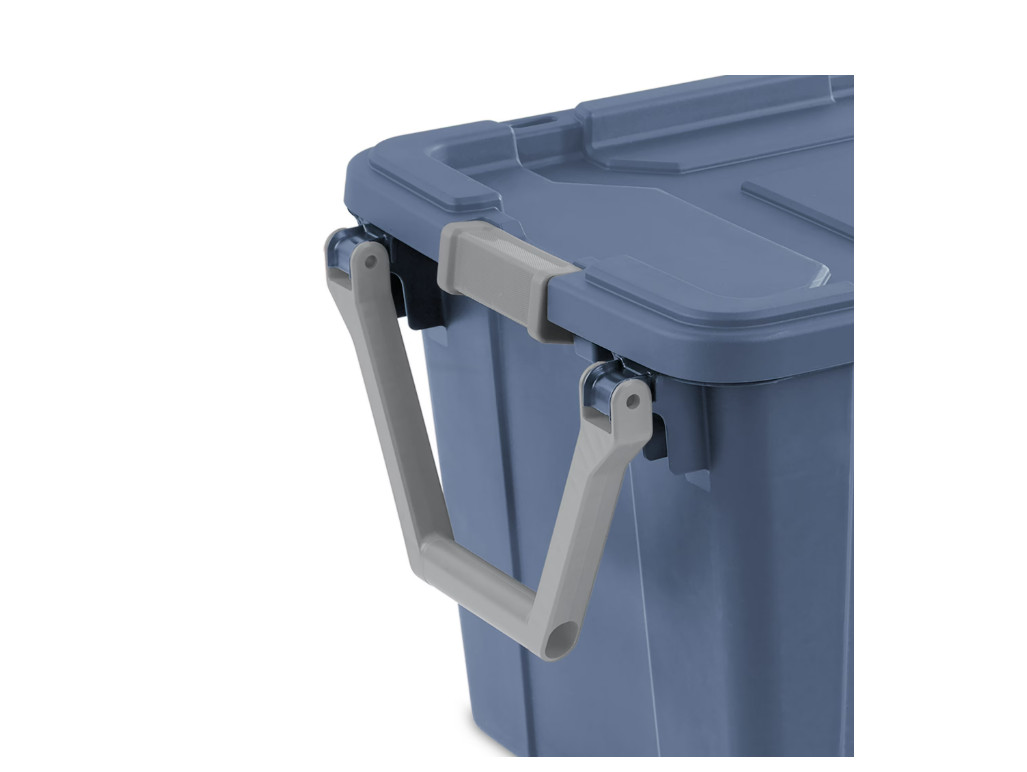 Sterilite Extra-Large Wheeled Industrial Storage Bin, 40 Gallon Durable , 2 Pack