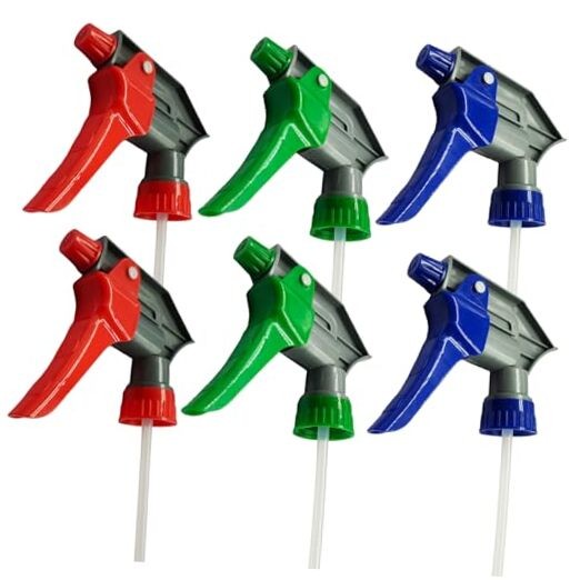 6Pcs Spray Bottle Nozzles Adjustment Leak-Proof Spray Heads Chemicals