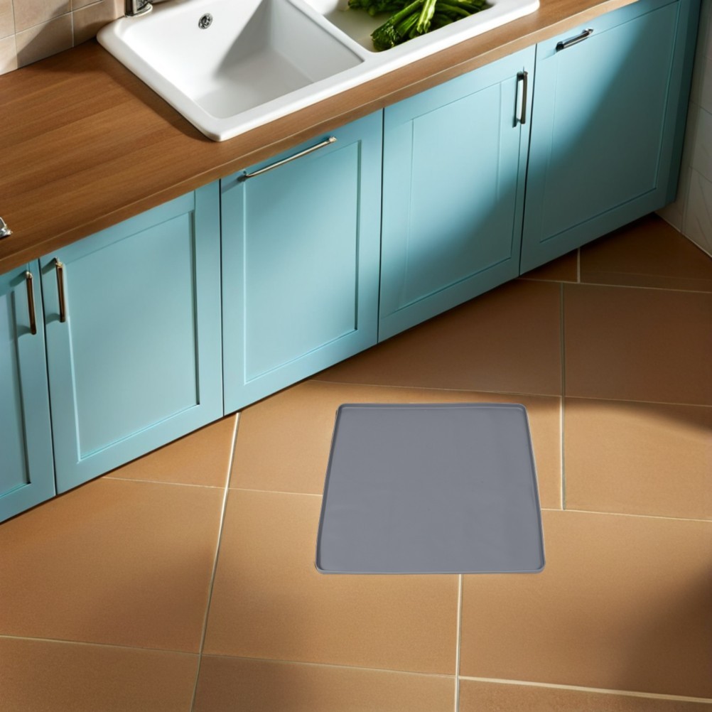 Dishwasher Waterproof Tray Floor Bathroom Silicone Shatterproof Protector