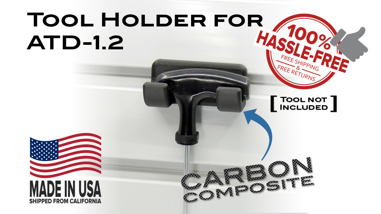 Tool Holder for ATD-1.2 on Gladiator Gearwall & Geartrack