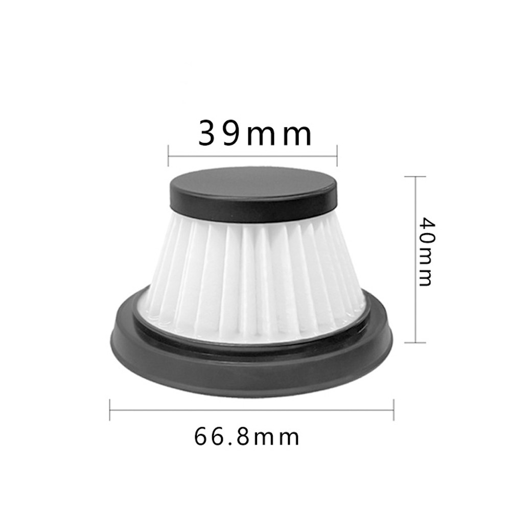 4Pack Washable Reusable Filter For Duck For Vac Compact Cordless Vacuum Cleaner