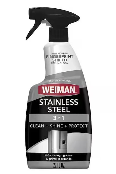 Weiman Stainless Steel Cleaner & Polish Spray 22 oz.