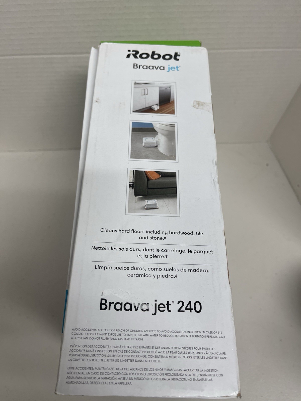 iRobot Braava Jet 240 Robot Mop App Control Precision Spray OPEN BOX
