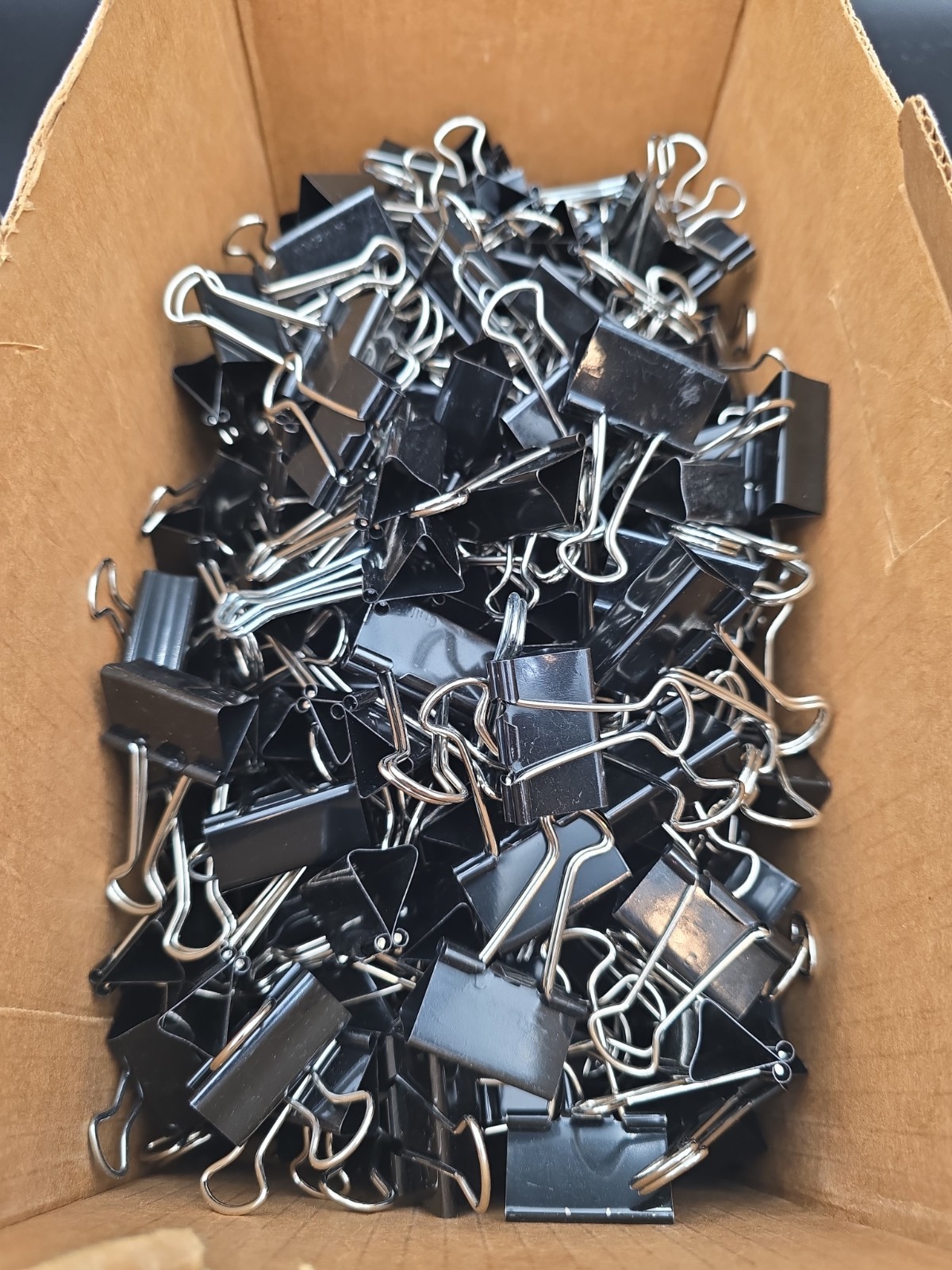 280 Pcs Medium Binder Clips, 1.25 inch, 1 1/4″, (32mm) Paper