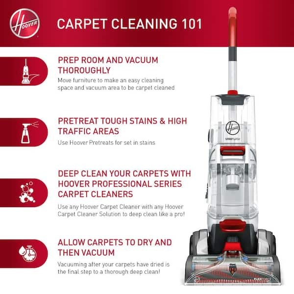 Hoover FH52023V Professional Smartwash Advanced Pet Automatic Carpet Cleaner Ref