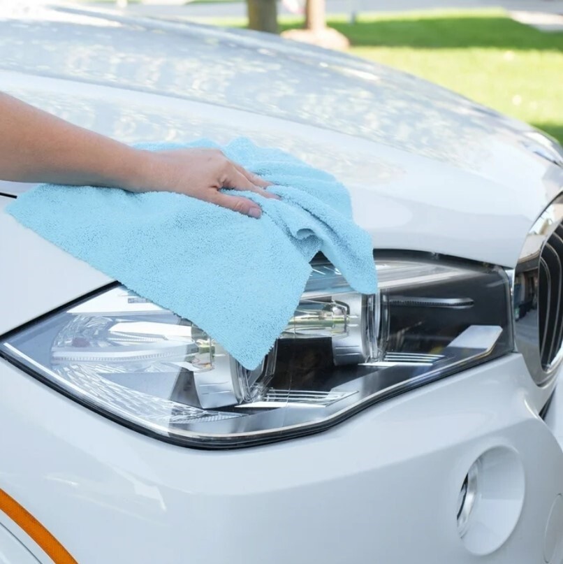 Auto Drive Multipurpose Microfiber Towels, 14″ x 14″, Multicolor, 30-Pack