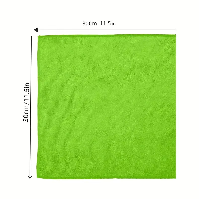 5/10/20PCS Microfiber Cleaning Cloth Kitchen Bathroom Dish Towel Rag