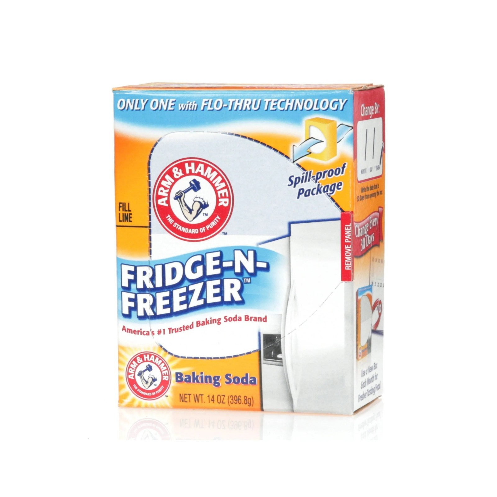 Arm & Hammer Fridge N Freezer Baking Soda Deodorizer 14 oz