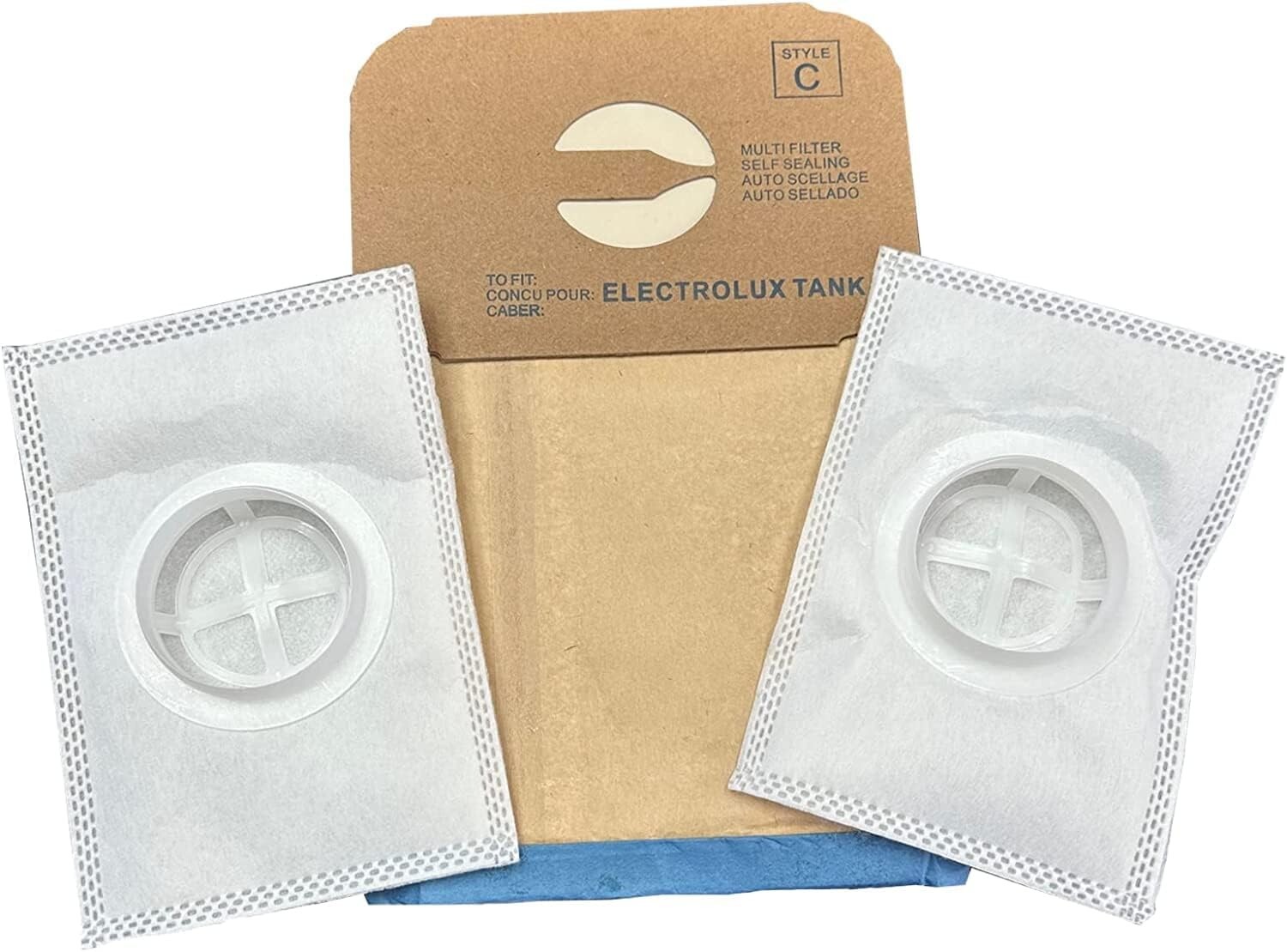 24 Vacuum Cleaner Bags For Aerus Electrolux Canister Style C + 2 After Filters