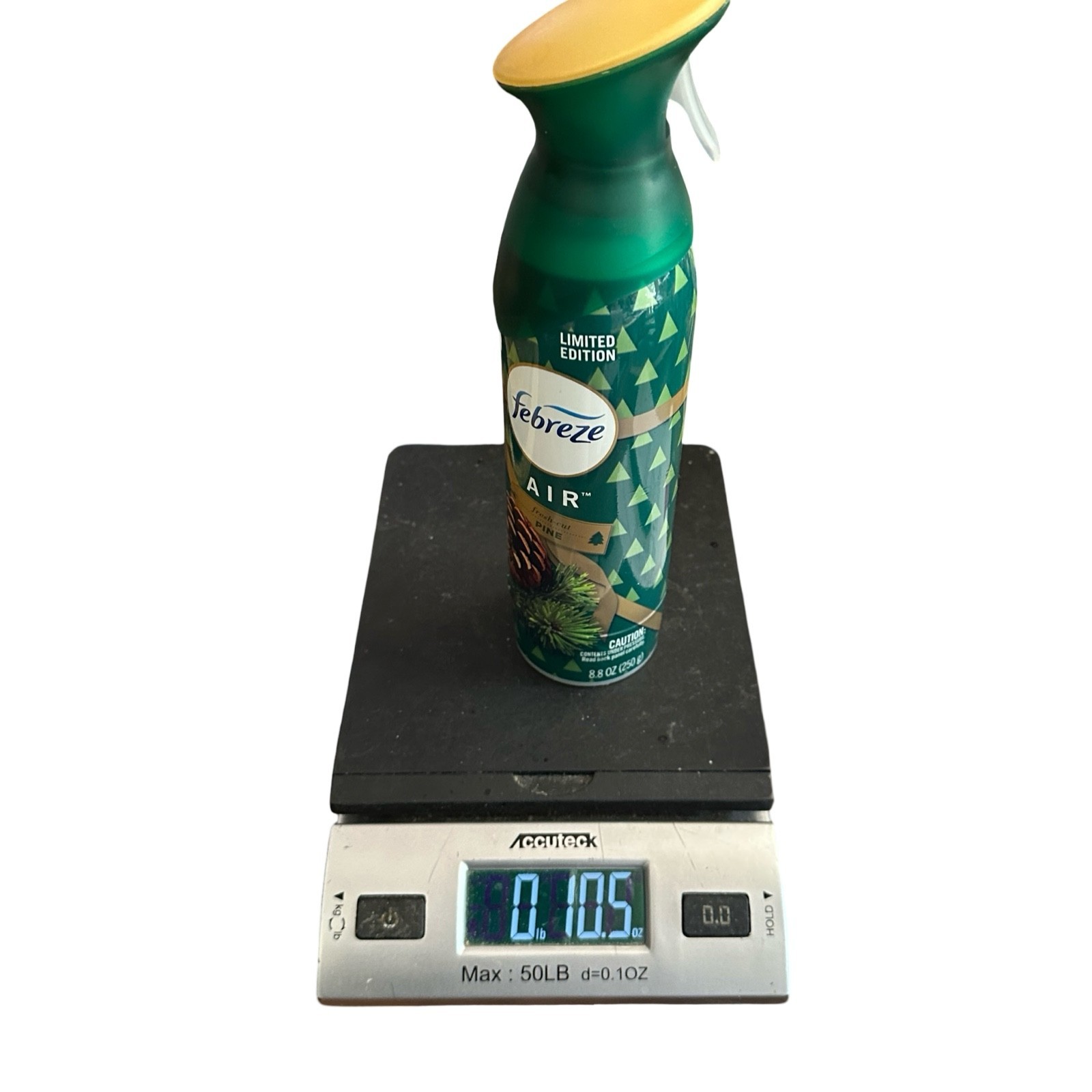 2 Pack Febreze Air Limited Edition Fresh-Cut Pine Room Freshener Spray 8.8 oz