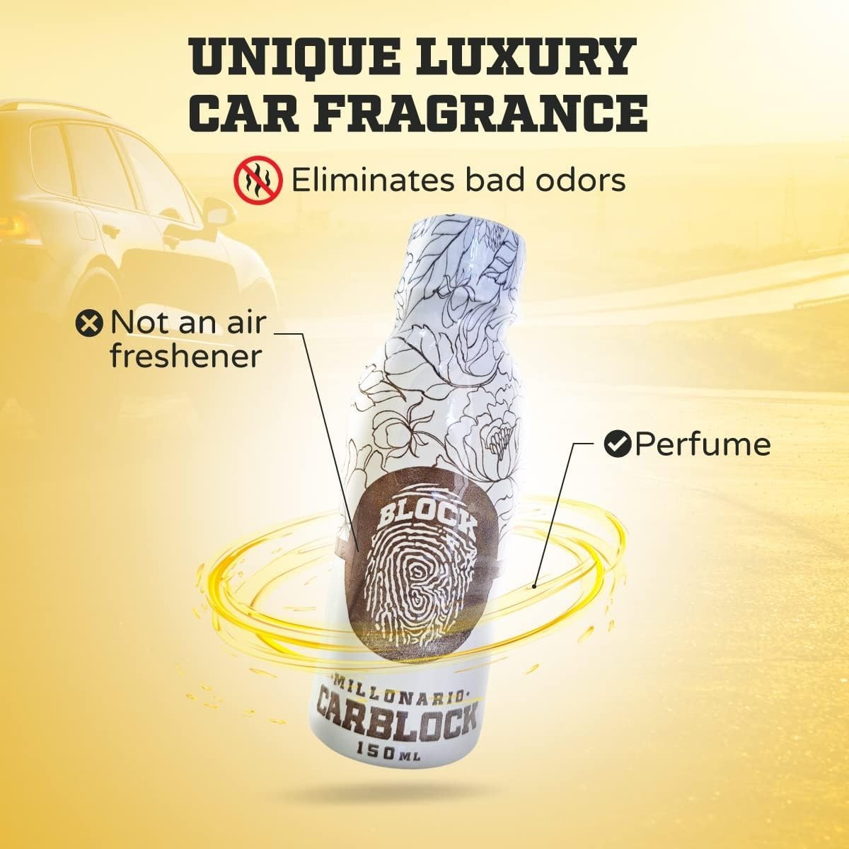 CARBLOCK – Car Perfume Car fresheners Liquid Luxury Car Air Freshener