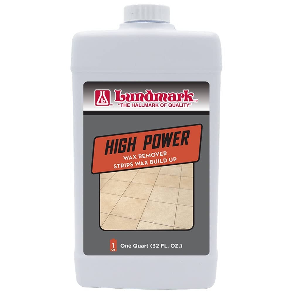 Lundmark High Power Wax Remover Strips Wax Build up 32 Fl Oz 1 Quart