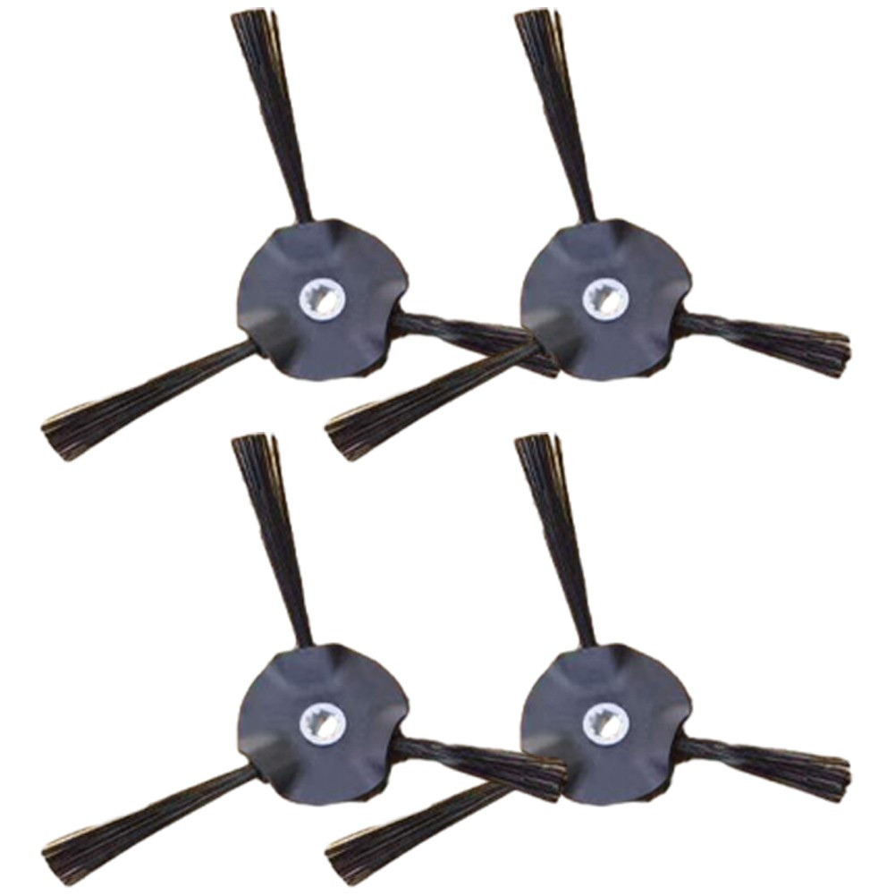 For Shark Side Brushes ABS+nylon Side Brush 4Pcs Black Brand New For Shark