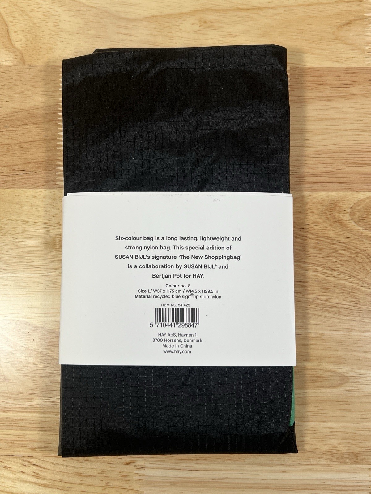 HAY Six Colour Bag Susan Bijl – LOT OF 6 – Large Color No. 8 NEW in Box