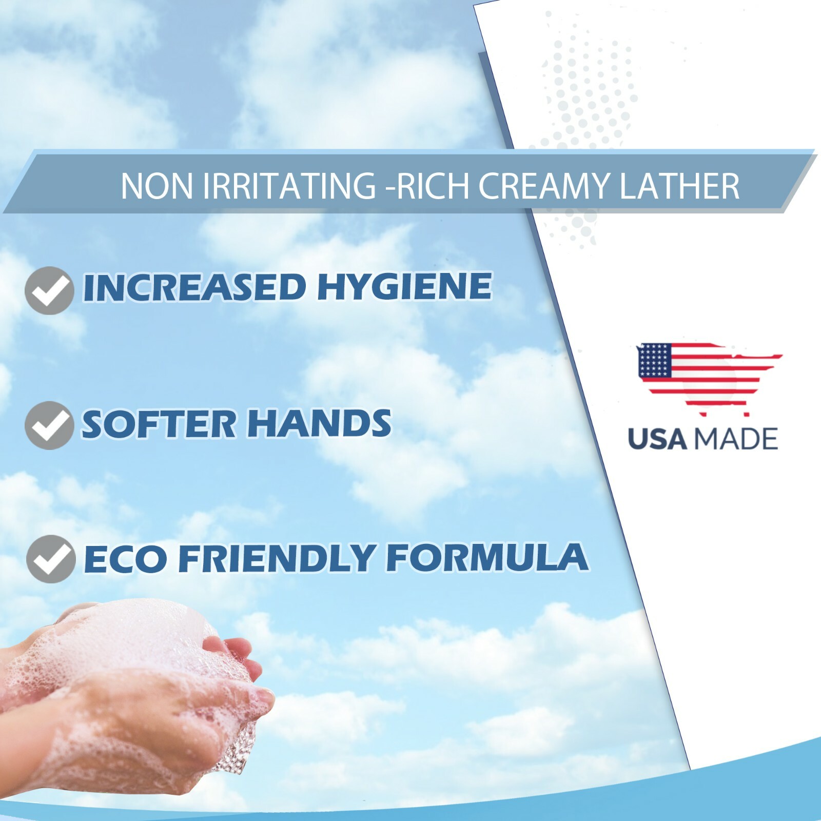 GreenFist Antimicrobial / Bacterial Lotion Liquid Hand Soap ( 2 x 1 Gallon )