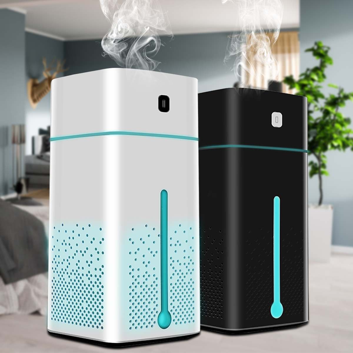 Air Purifier Humidifier HEPA Filter Cleaner Aromatherapy Home Office