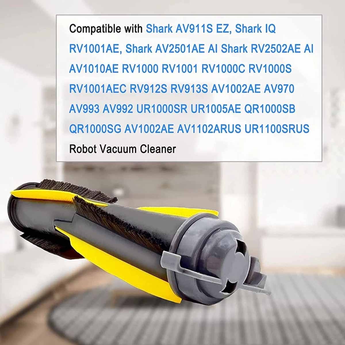 For Shark IQ RV100AE RV1000 RV1100VRUS Vacuum Parts Main/Side Brush & Filter