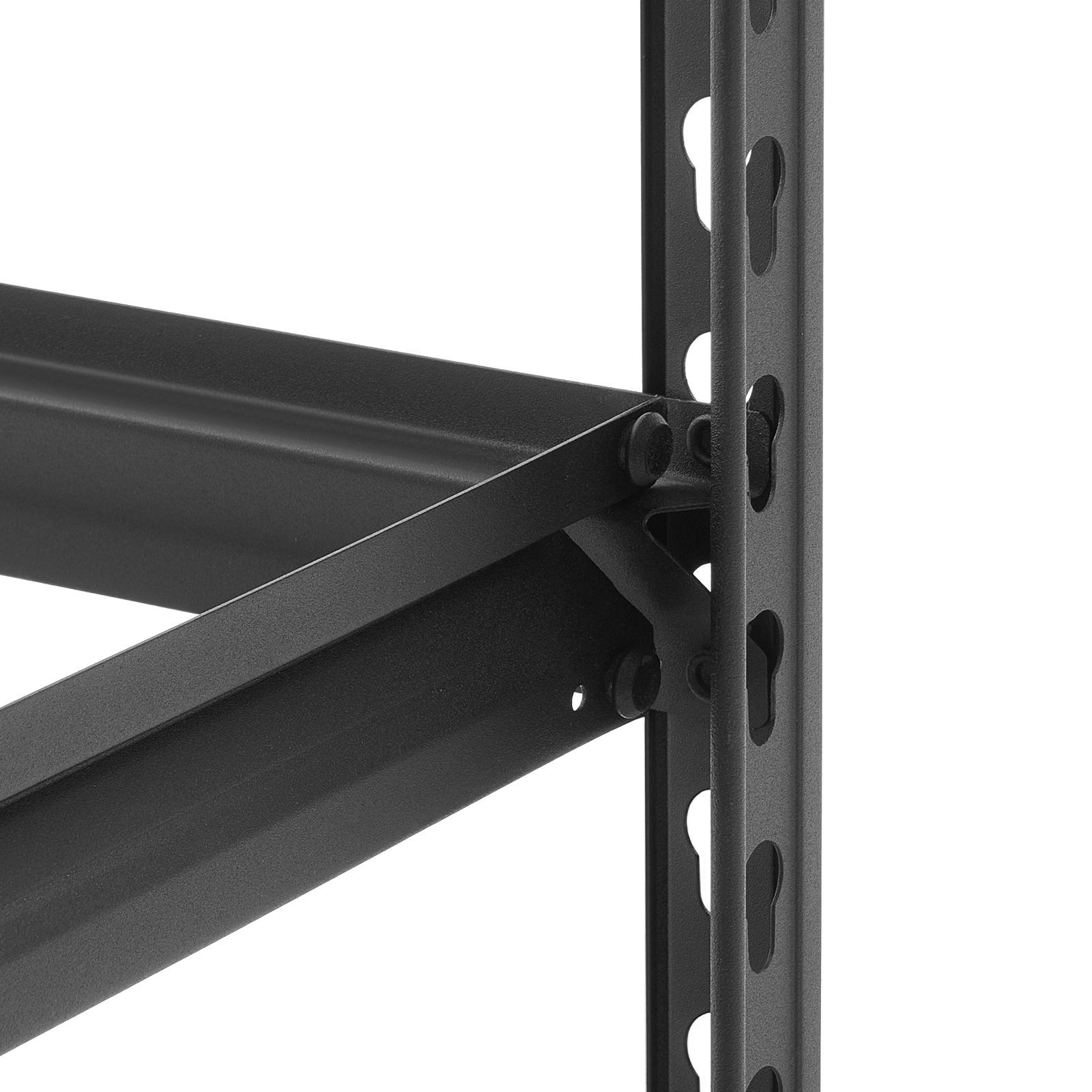 5-Tier Metal Shelving 2000lb Cap 36x16x71in Adjustable Utility Rack