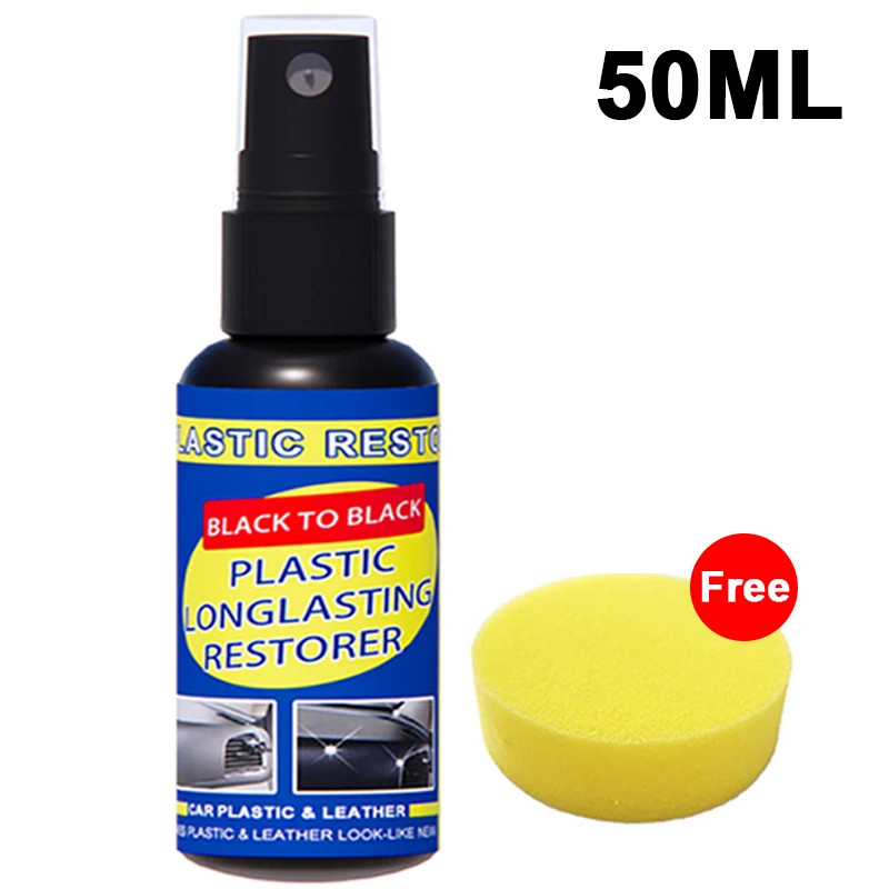 Car Plastic Restorer Back to Black Gloss Car Cleaning Products Plastic Leather R