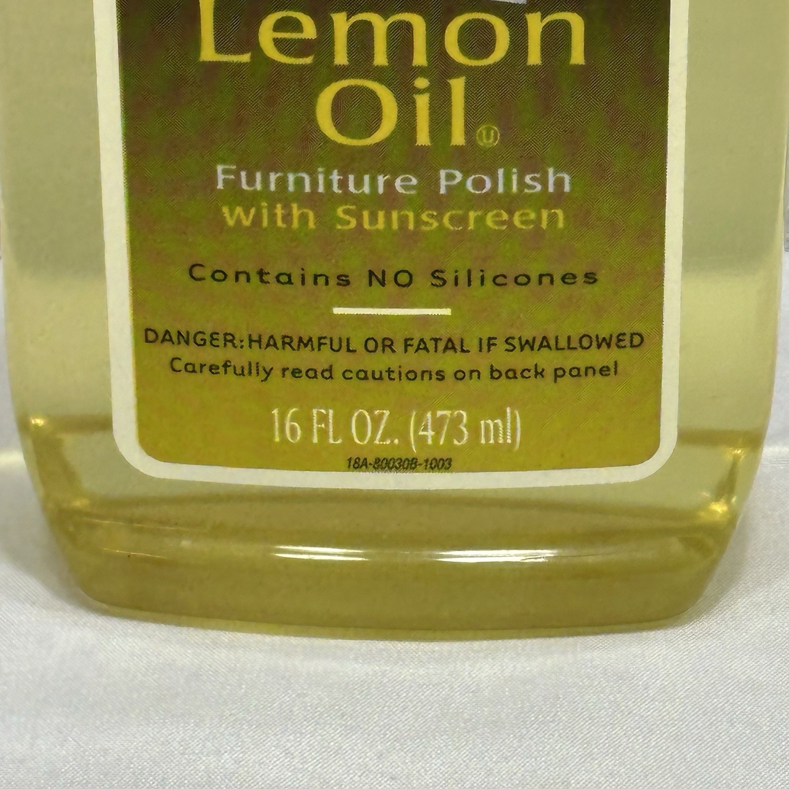 Original Weiman Natural Lemon Oil Furniture Polish Sunscreen 16 oz NOS NEW