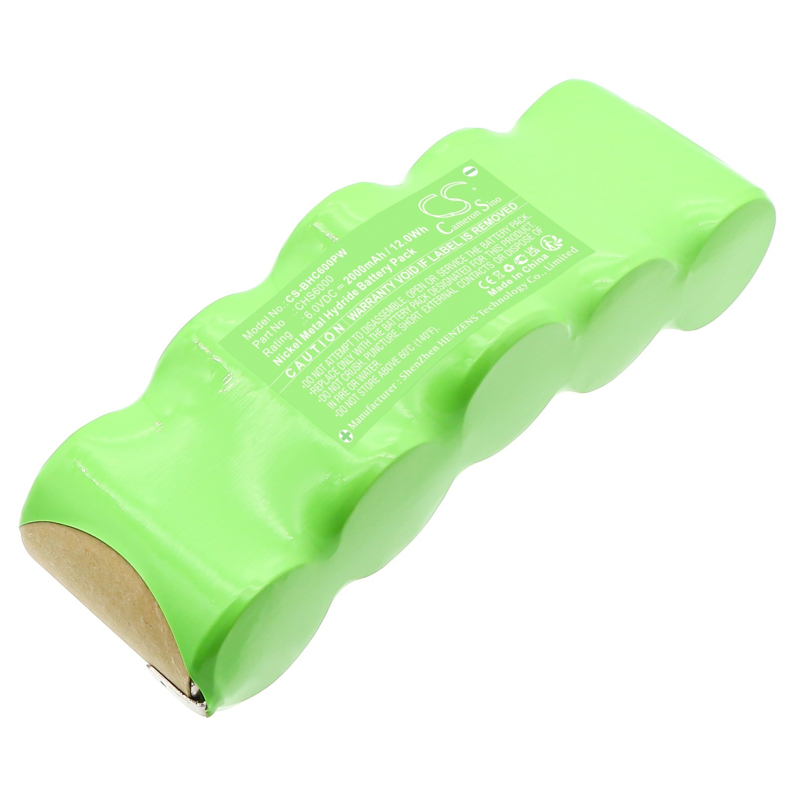 BATTERIE 2000mAh For Black & Decker CHS6000 Recip-Saw