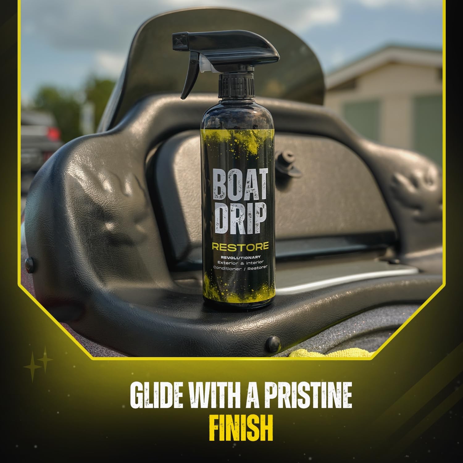 Restore – Interior and Exterior Boat Restoration Spray w/UV Protection – 16oz…