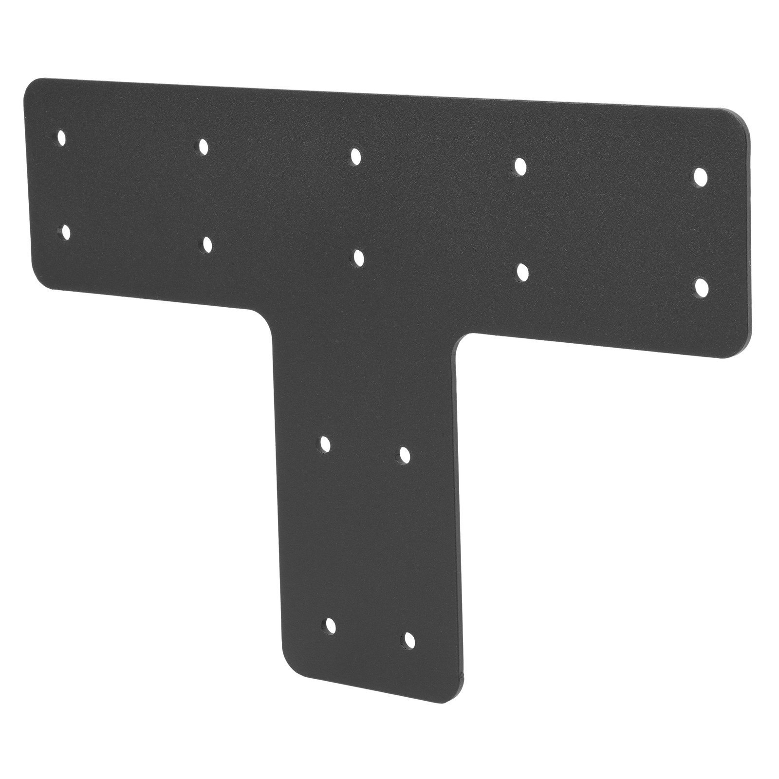 12*8″ 4PCS T Post Frame Pergola Bracket Flat Mending Plate Fit 4×4″,6″x6″ Lumber