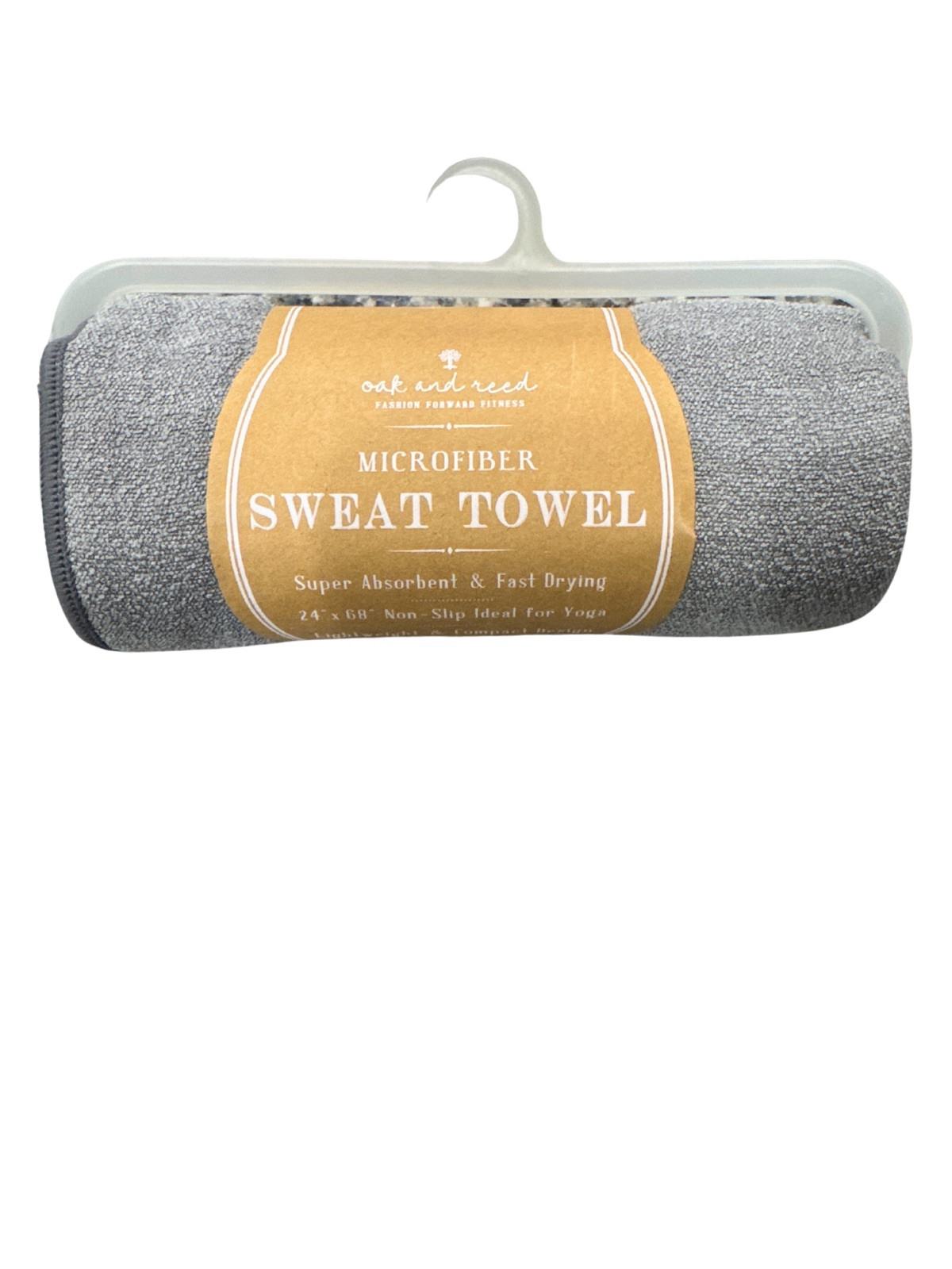 Oak and Reed Microfiber Sweat Towel 24″x68″ – Super Absorbent, Free Shipping 🧺